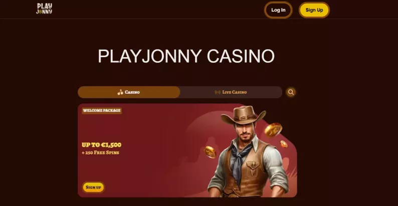 Playjonny Casino Bonus 100% bis 500 Euro und Freispiele